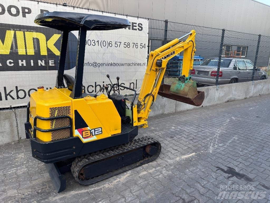 Yanmar B12 Mini Escavadoras <7t