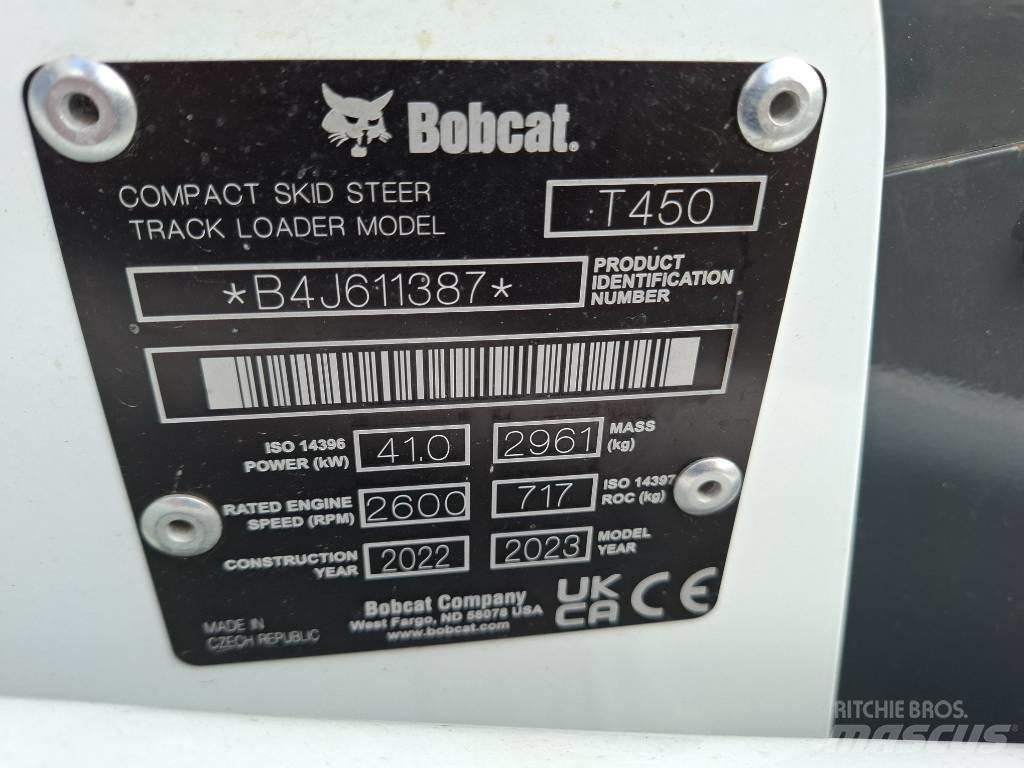 Bobcat T 450 Carregadoras de direcção deslizante