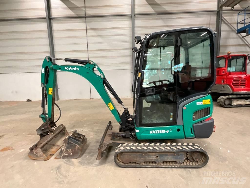 Kubota KX 019-4 Mini Escavadoras <7t