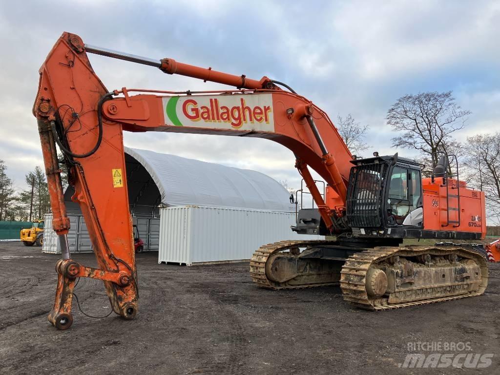 Hitachi ZX670LCH-5B Escavadoras de rastos