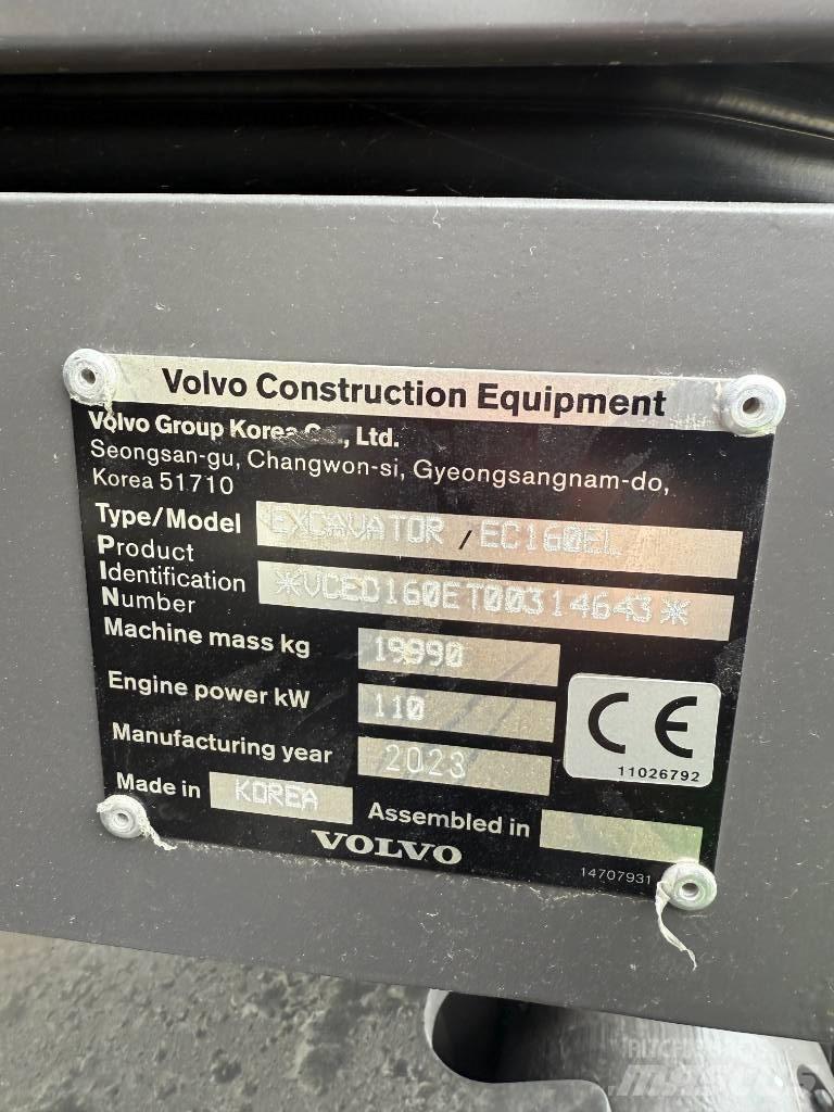 Volvo EC 160 E Escavadoras de rastos