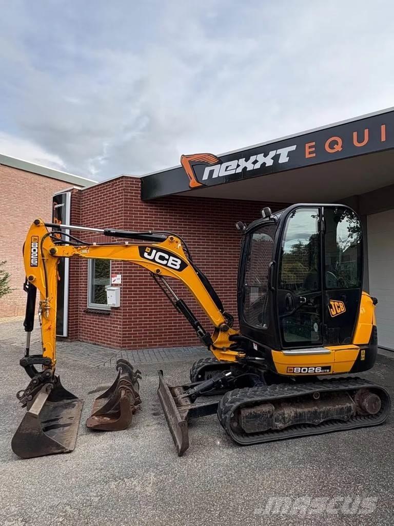 JCB 8026 CTS Mini Escavadoras <7t