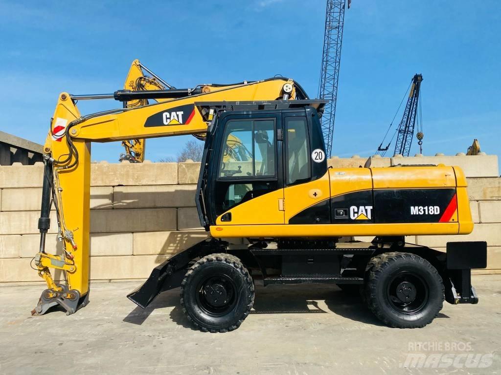CAT M 318 D Escavadoras de rodas