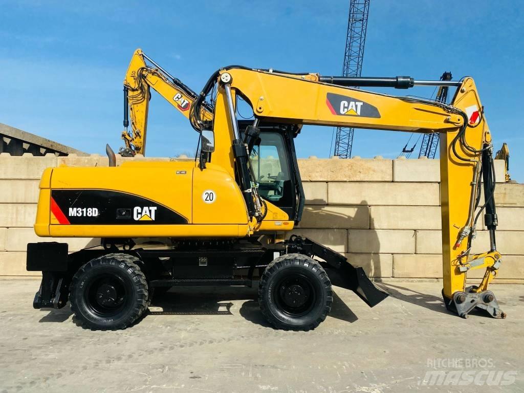 CAT M 318 D Escavadoras de rodas