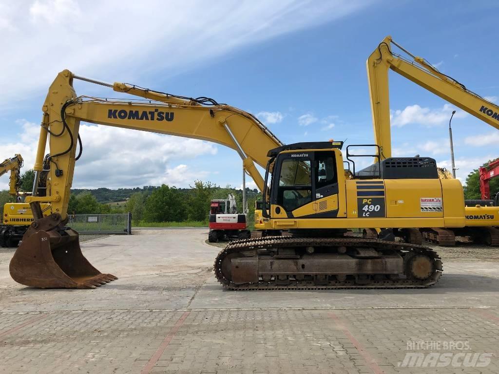 Komatsu PC490LC-10 Escavadoras de rastos