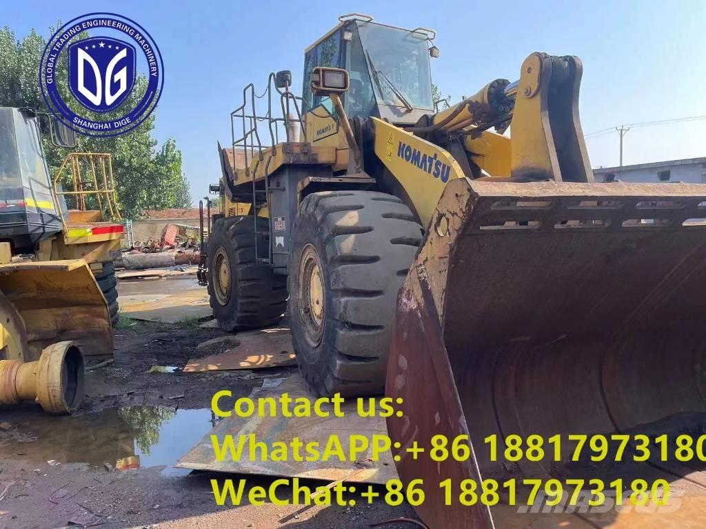 Komatsu WA 600-6 Pás carregadoras de rodas