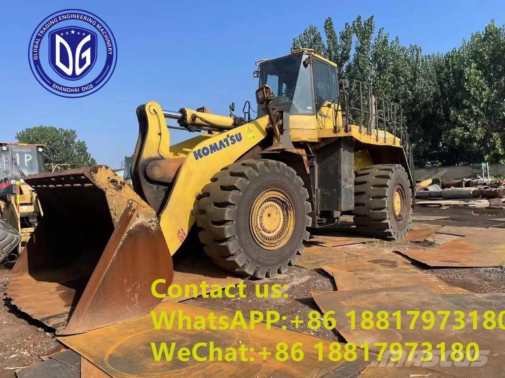 Komatsu WA 600-6 Pás carregadoras de rodas