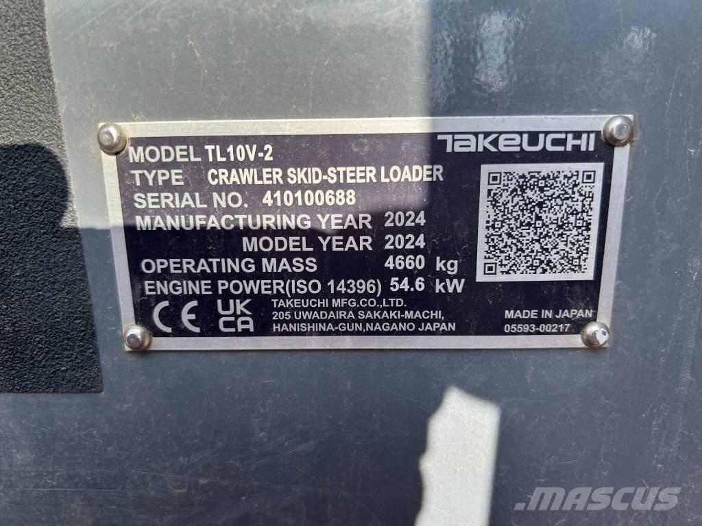 Takeuchi TL 10 V2 Pás Carregadoras de rastos