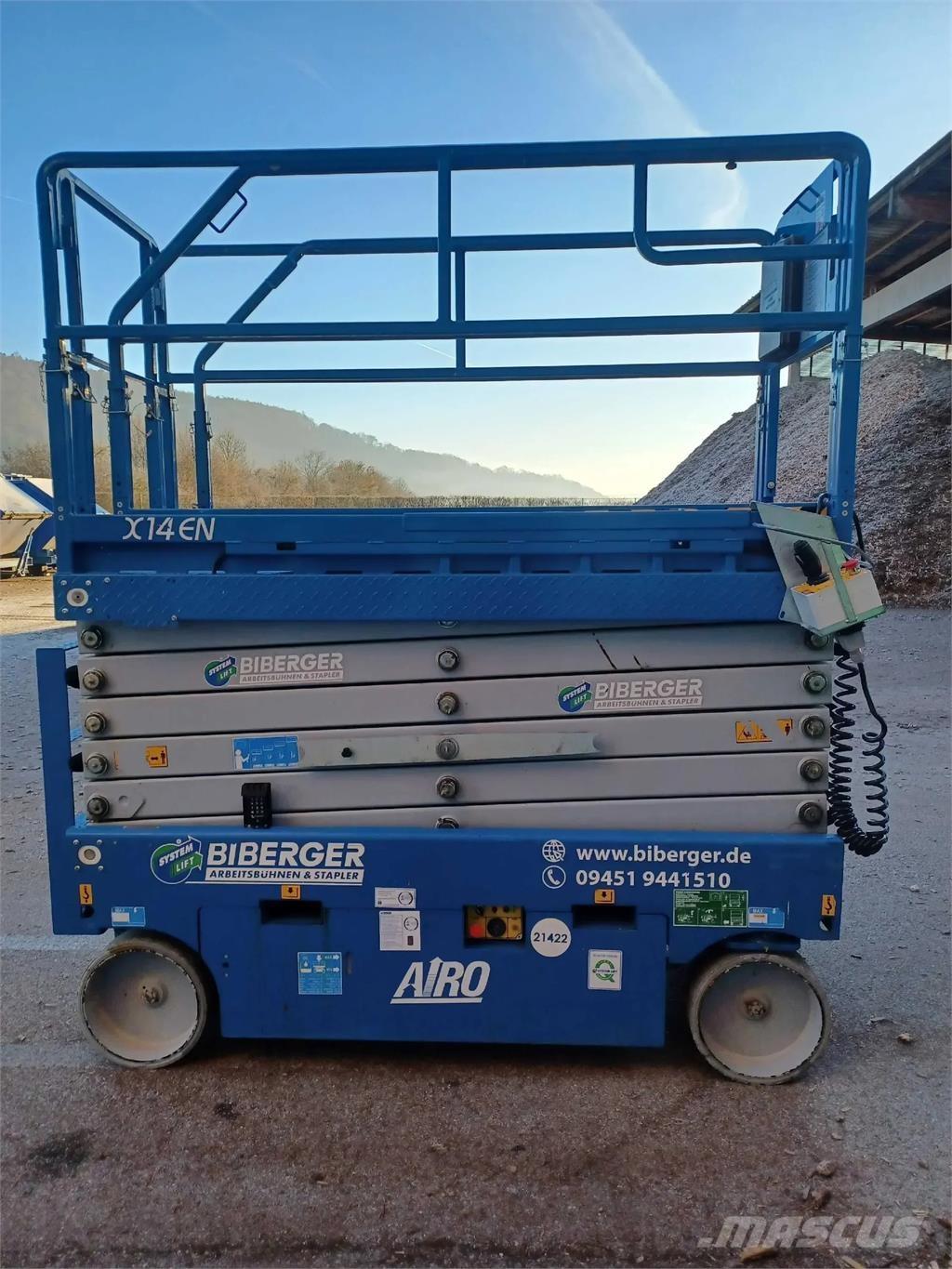 Aichi X14EN Elevadores de tesoura