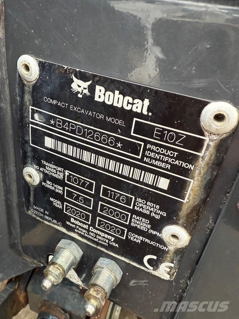 Bobcat E 10z Mini Escavadoras <7t