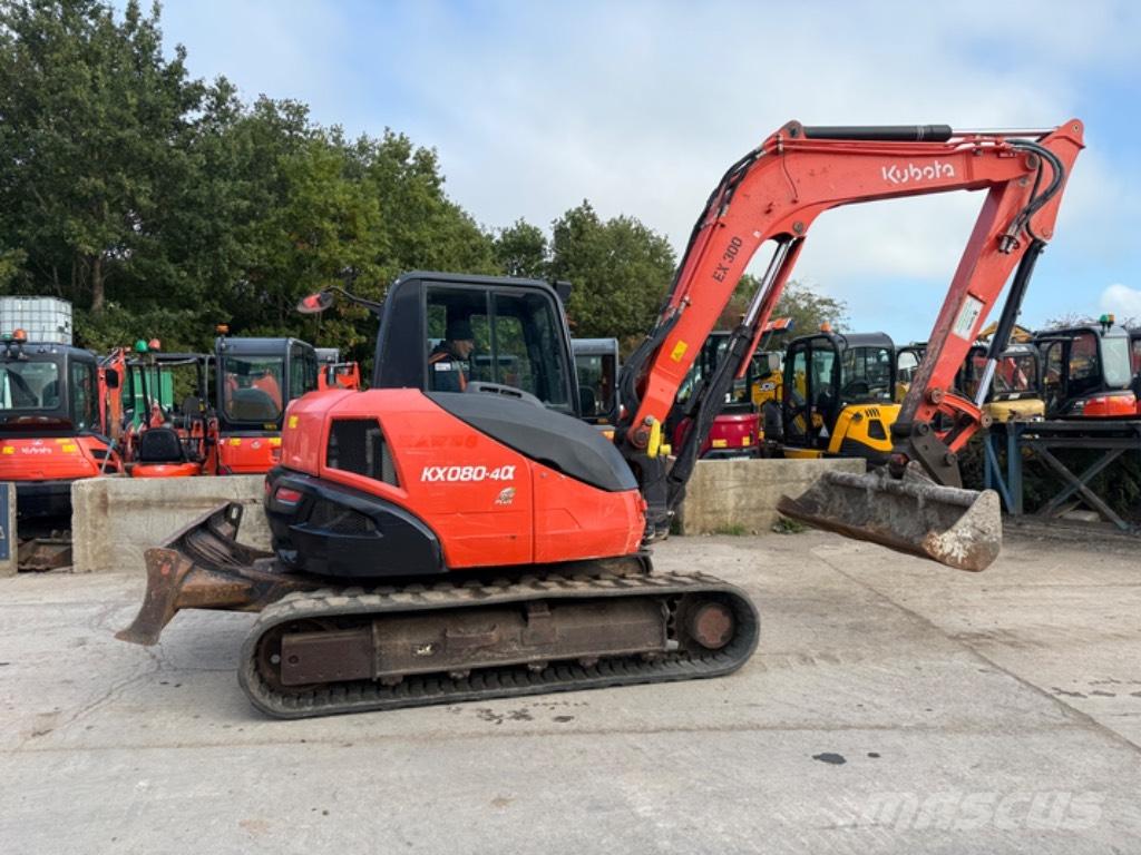 Kubota KX 080-4 Escavadoras Midi 7t - 12t