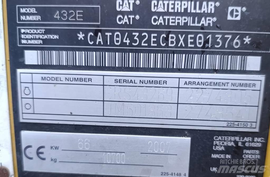 CAT 432 E 4x4 Retroescavadoras
