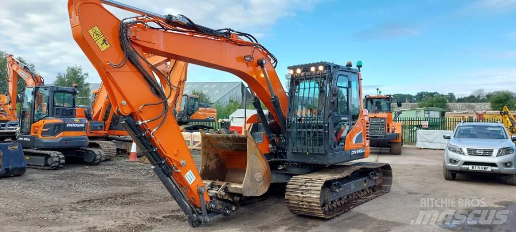 Doosan DX140LCR-5 Escavadoras de rastos