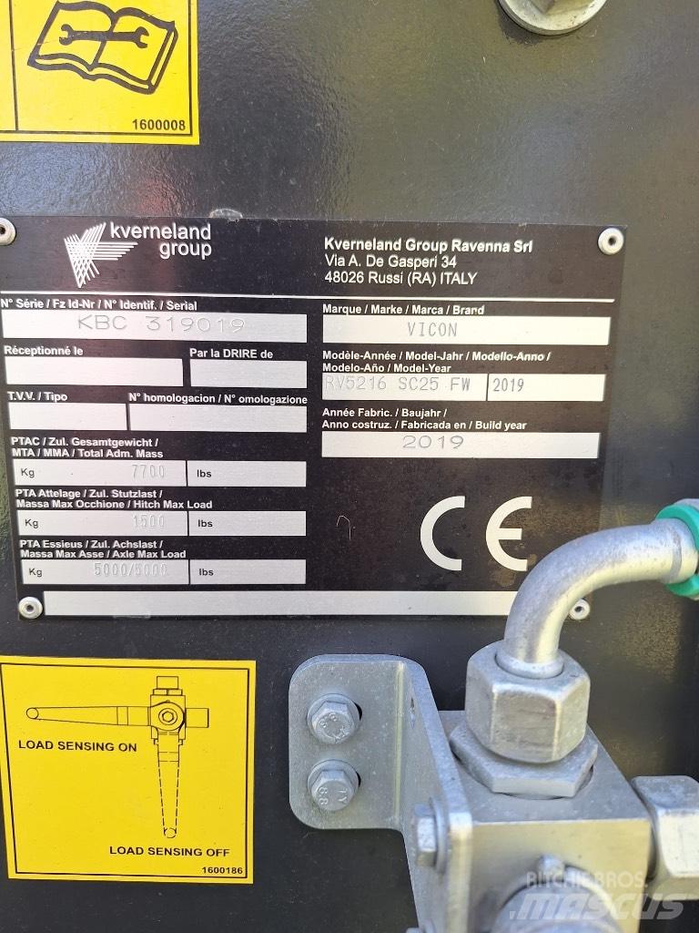 Vicon RV5216 Enfardadeira de rolos