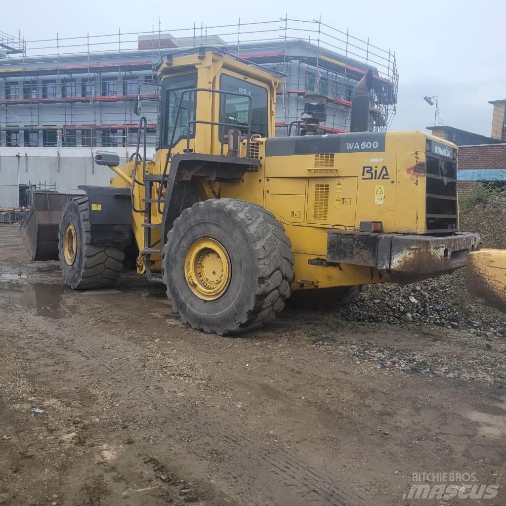 Komatsu WA500 Pás carregadoras de rodas
