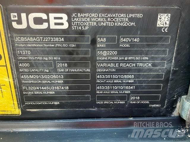 JCB 540-140 Manipuladores telescópicos