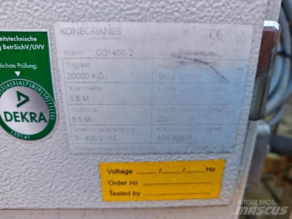 Konecranes 20 Ton Guindastes de ponte e pórticos
