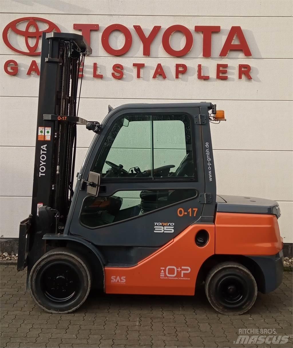 Toyota 52-8FDJF35 Empilhadores Diesel