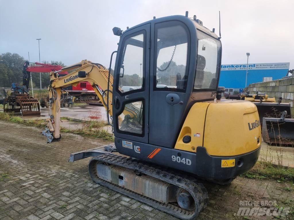 LiuGong 904D Mini Escavadoras <7t