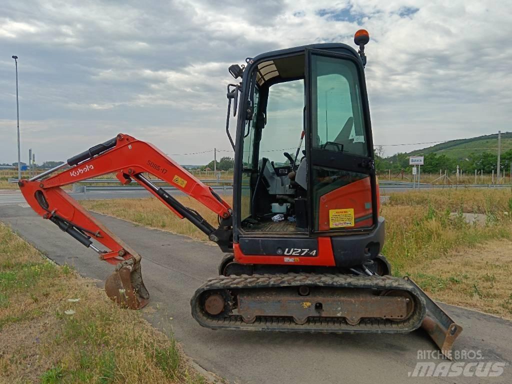 Kubota U 27-4 Mini Escavadoras <7t
