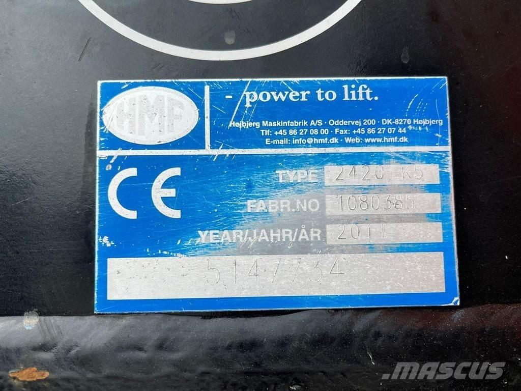 HMF 2420 K5 Gruas carregadoras