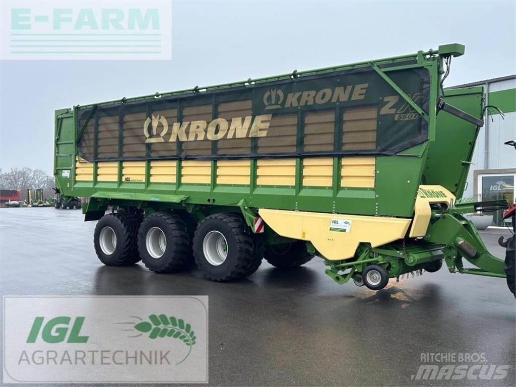 Krone zx 560 gl Carrinhos de grão