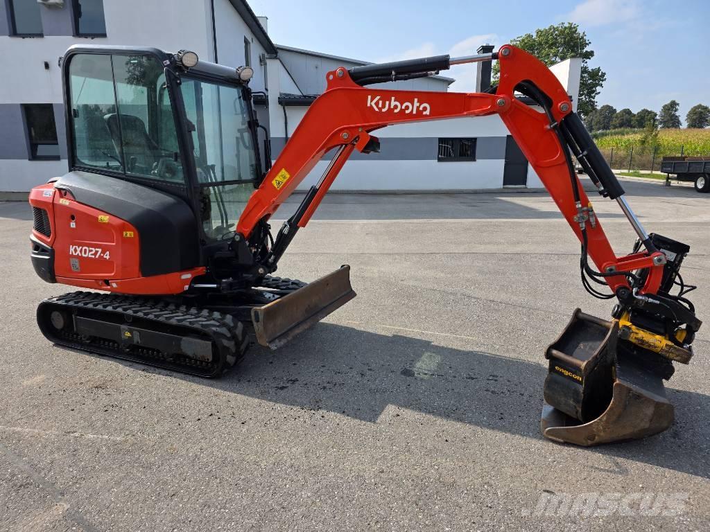 Kubota KX 027-4 Mini Escavadoras <7t