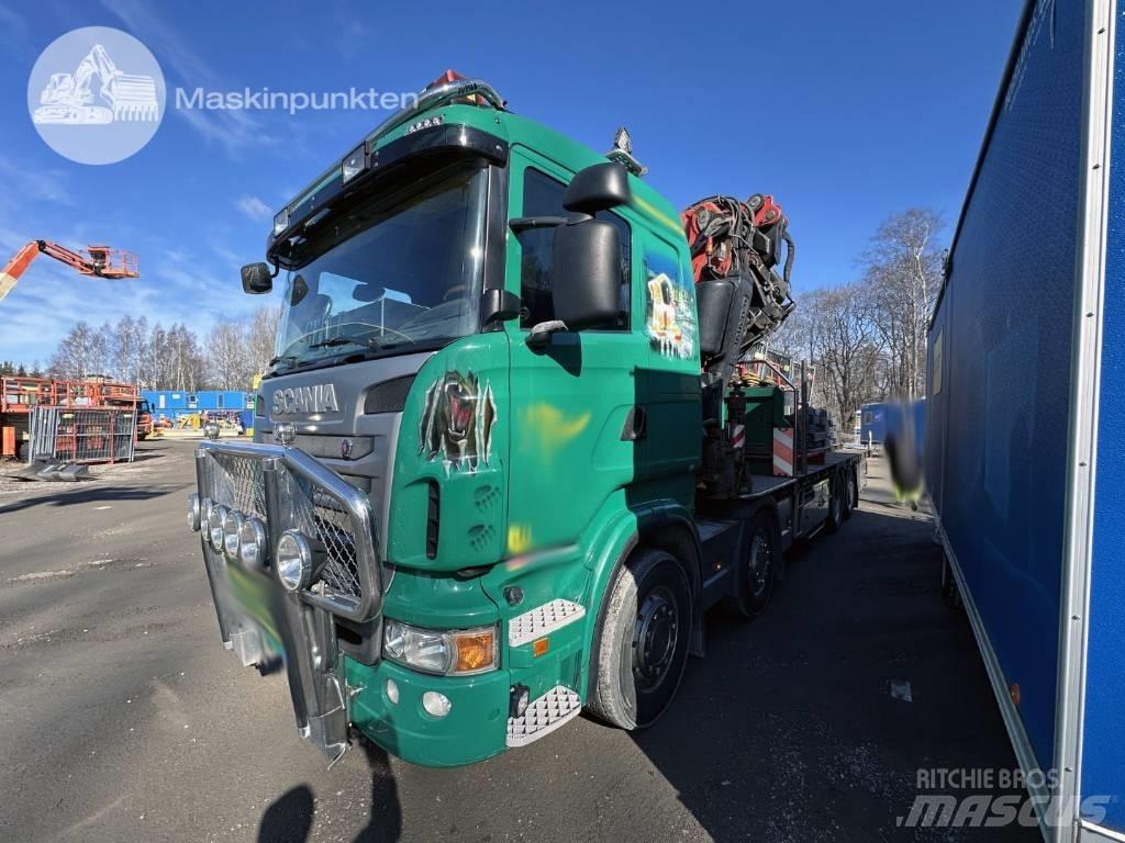 Scania R 440 LB Camiões grua