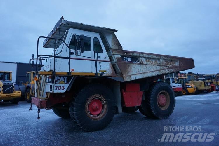 CAT 769 D Camiőes dumper basculantes rígidos