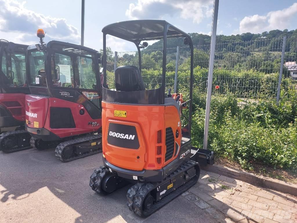 Develon DX 17 Z Mini Escavadoras <7t