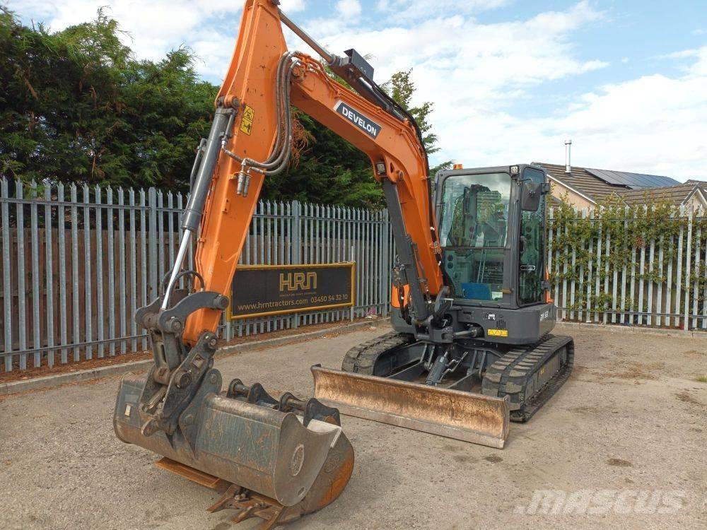 Develon DX 63-7 Mini Escavadoras <7t