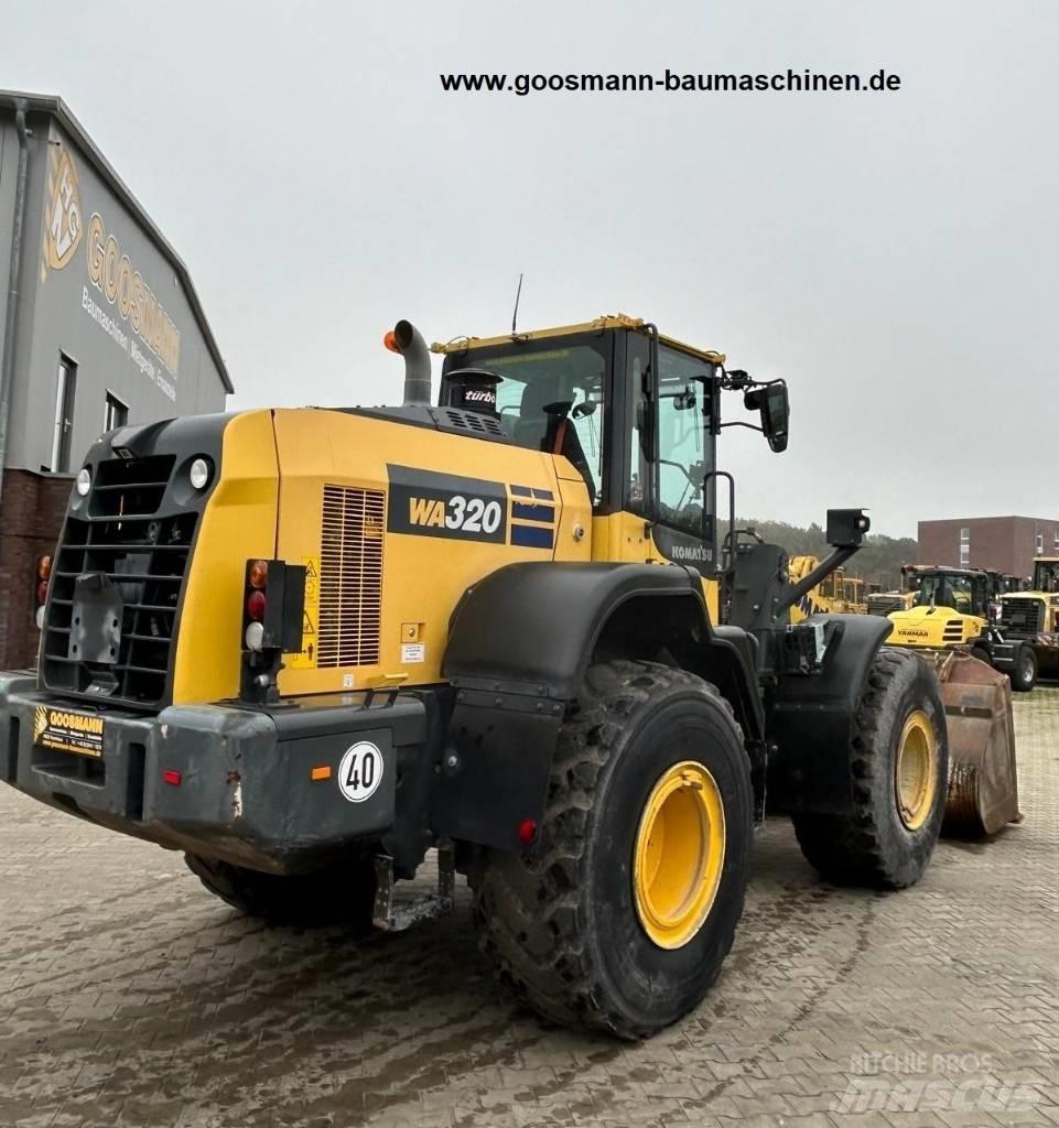 Komatsu WA 320-8 Pás carregadoras de rodas
