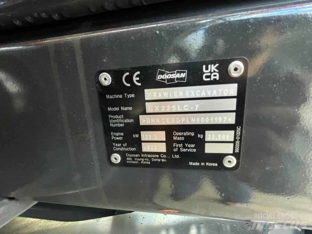 Doosan DX225LC-7 Escavadoras de rastos