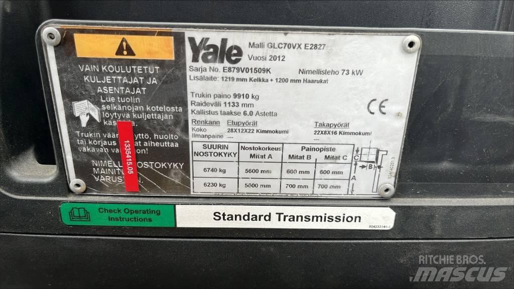 Yale GLP 70 GC Empilhadores a gás