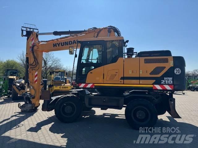 Hyundai HW 210 Escavadoras de rodas