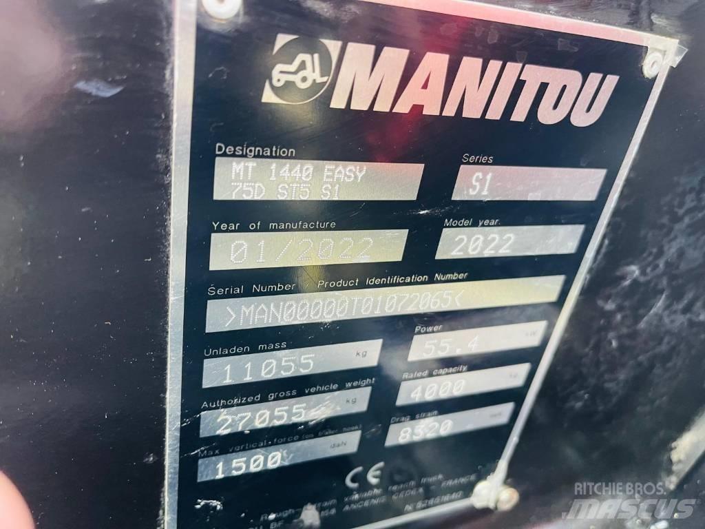 Manitou MT 1440 Easy Manipuladores telescópicos