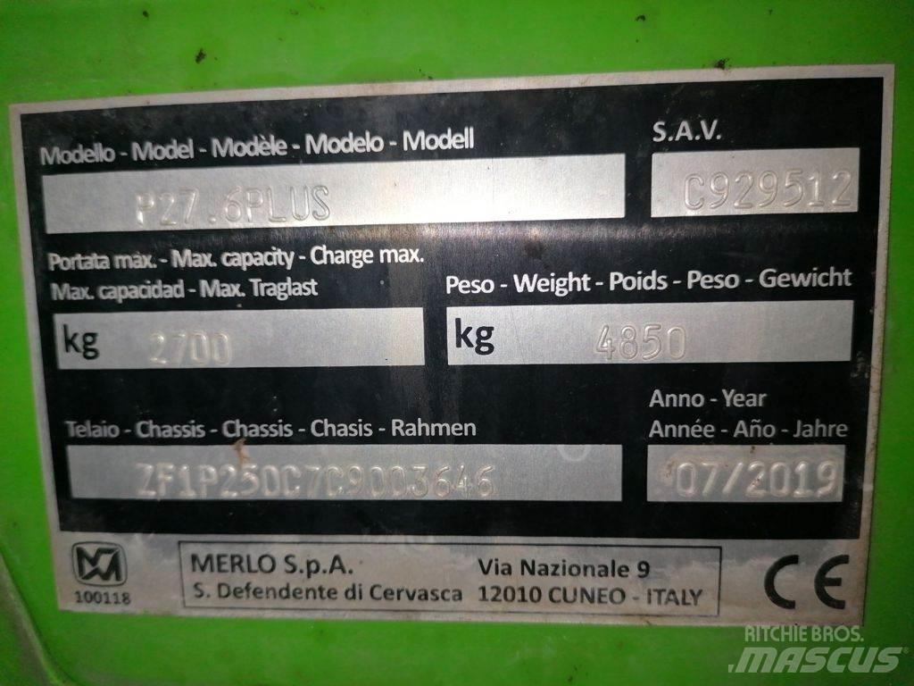 Merlo P27.6 PLUS Manipuladores telescópicos