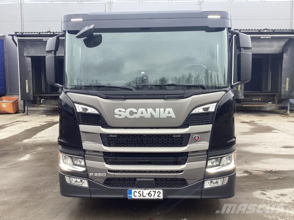 Scania P 280 CNG Camiões de caixa fechada