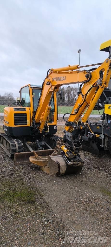 Hyundai R60CR-9A Mini Escavadoras <7t