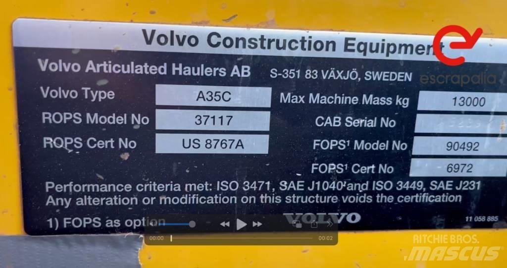 Volvo A 35 C Camiões articulados