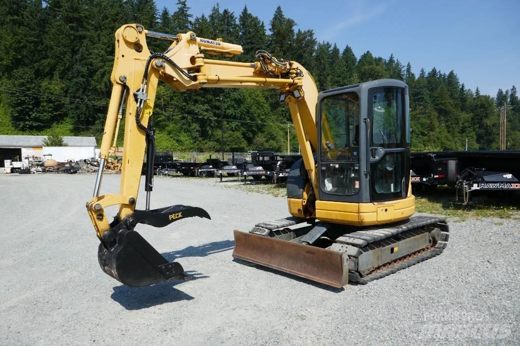 Komatsu PC58UU-5 Mini Escavadoras <7t