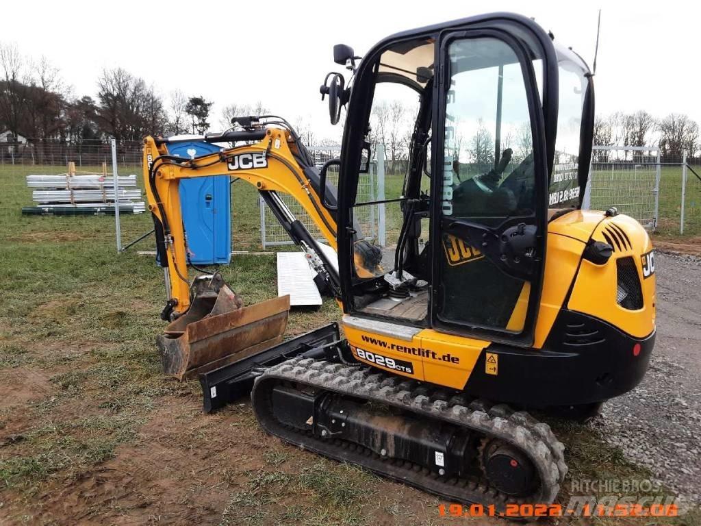 JCB 8029 CTS Mini Escavadoras <7t
