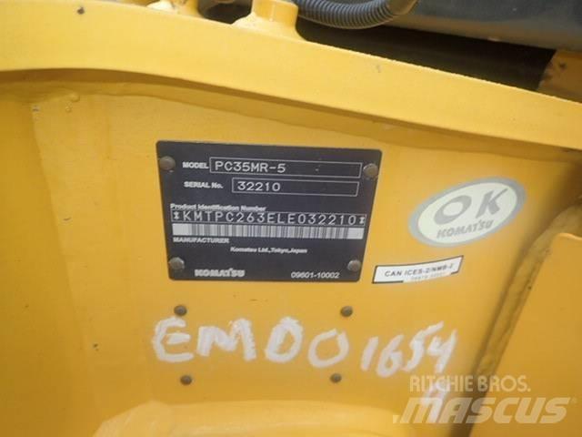 Komatsu PC35MR-5 Mini Escavadoras <7t