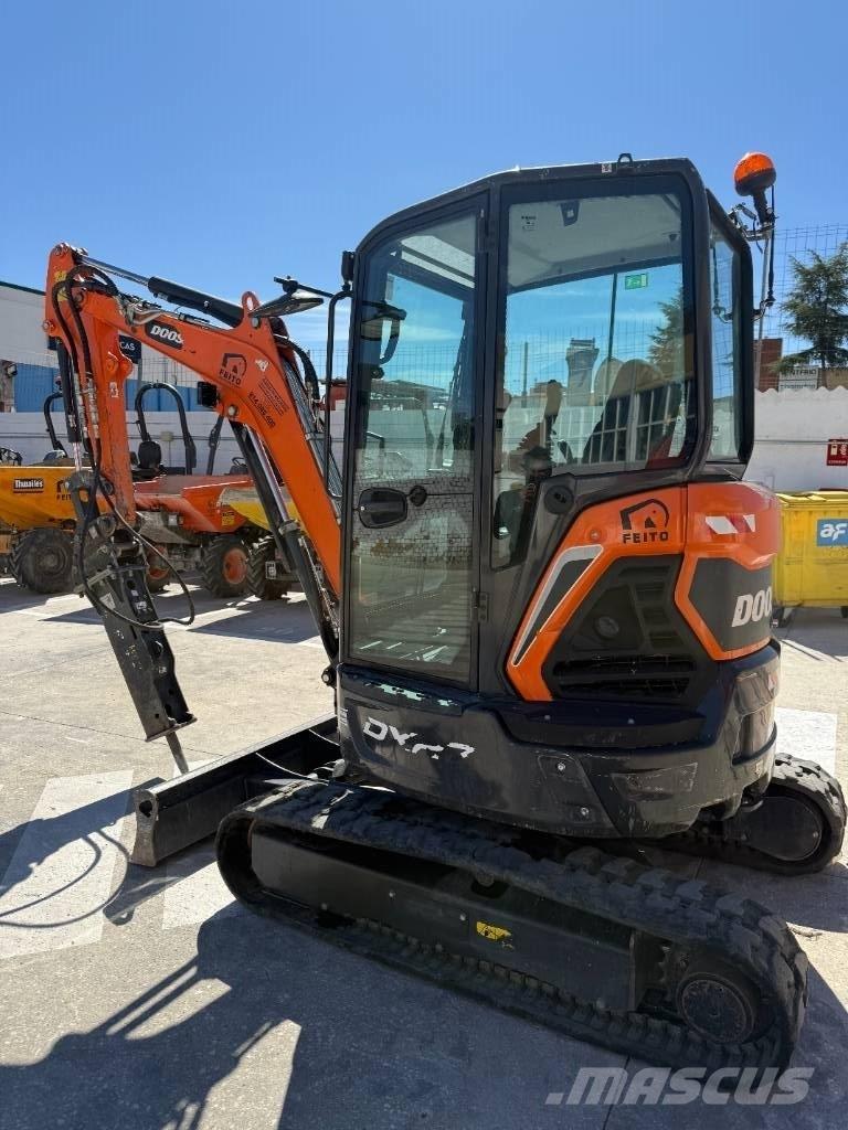 Doosan DX 27 Z Mini Escavadoras <7t