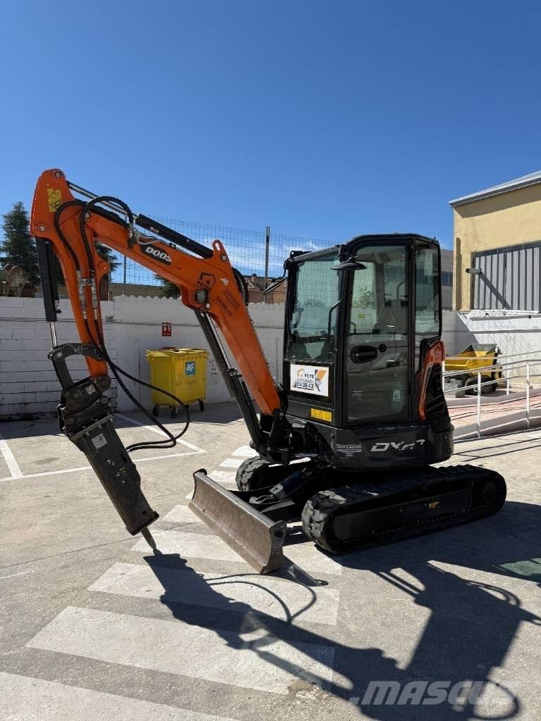 Doosan DX 27 Z Mini Escavadoras <7t