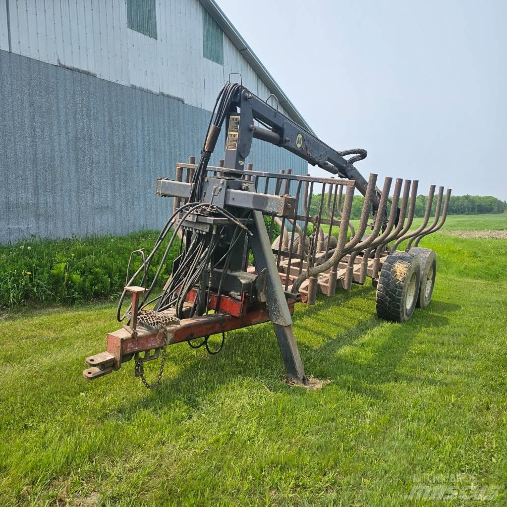 Hardi 24' Reboques de transporte de troncos