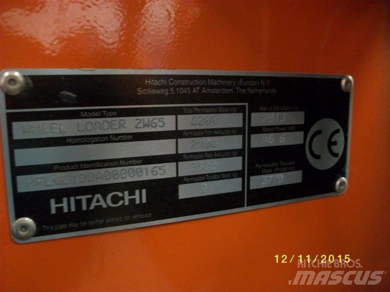 Hitachi ZW 65 Pás carregadoras de rodas