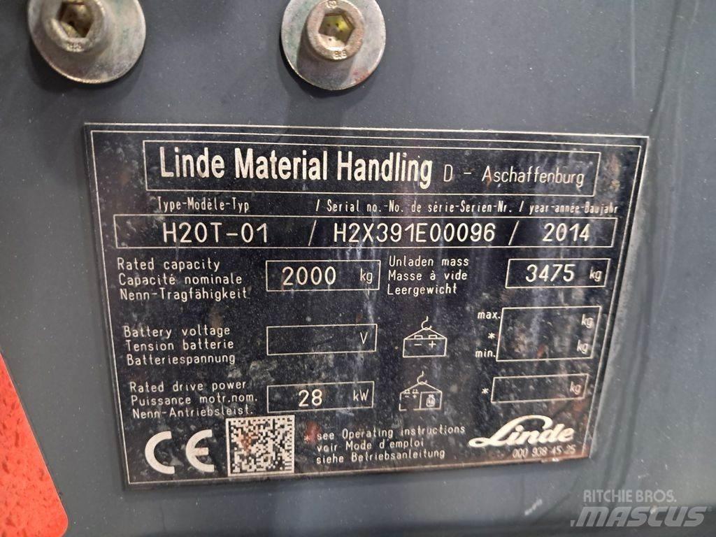 Linde H20T-01 Empilhadores a gás