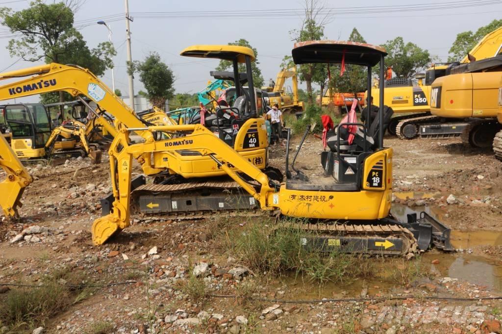 Komatsu PC 18 MR Mini Escavadoras <7t