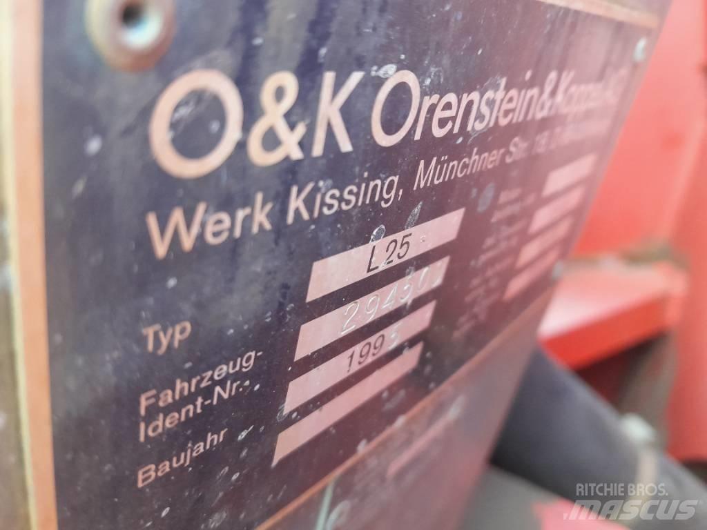 O&K L 25 Pás carregadoras de rodas